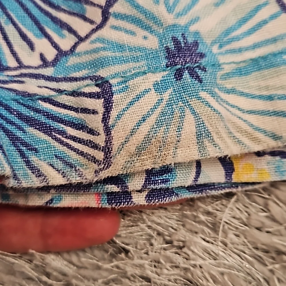EUC Lily Pulitzer "The Beach pant" 2 pair - Picture 7 of 14